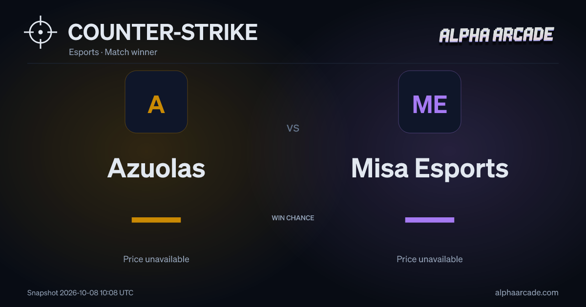 COUNTER-STRIKE: Azuolas — / Misa Esports —