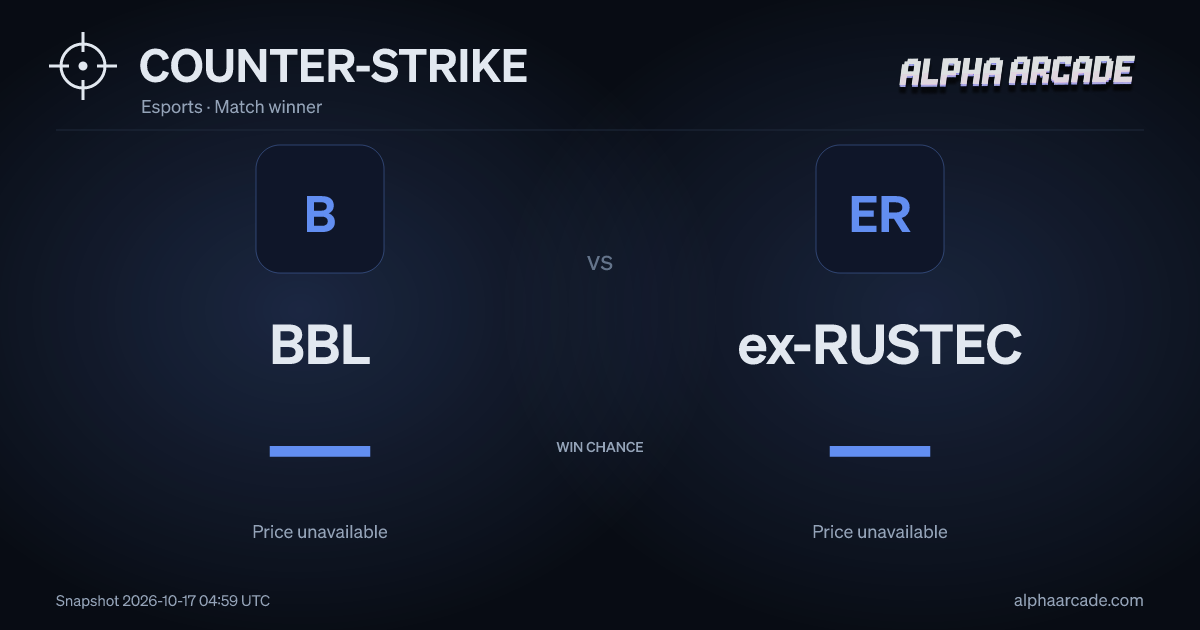 COUNTER-STRIKE: BBL — / ex-RUSTEC —