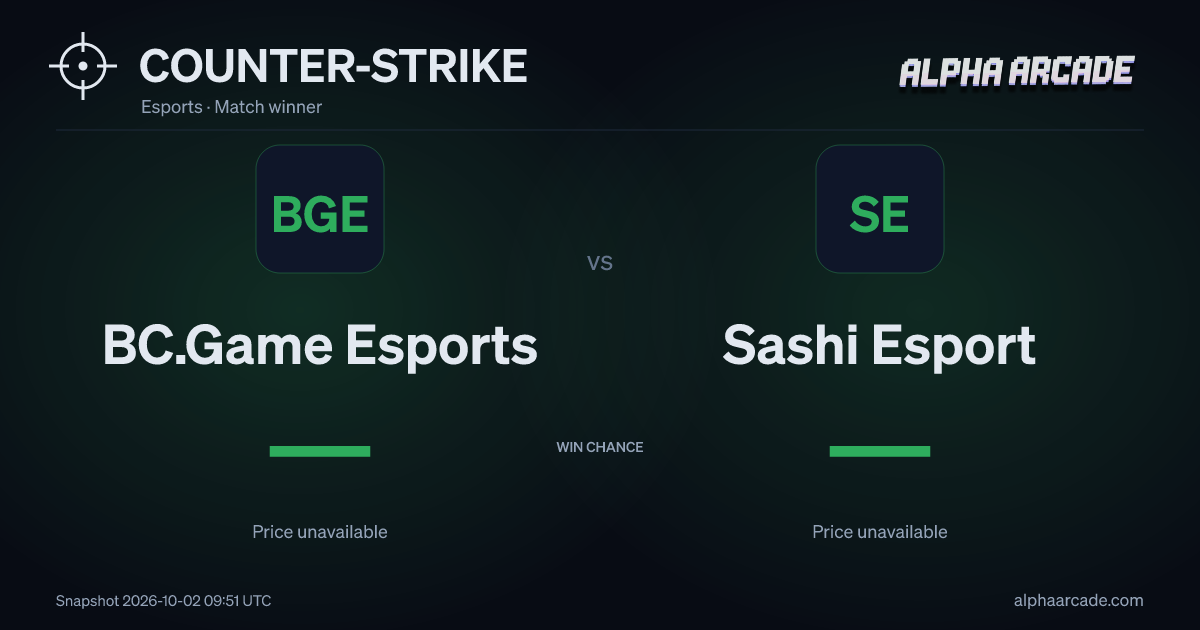 COUNTER-STRIKE: BC.Game Esports — / Sashi Esport —