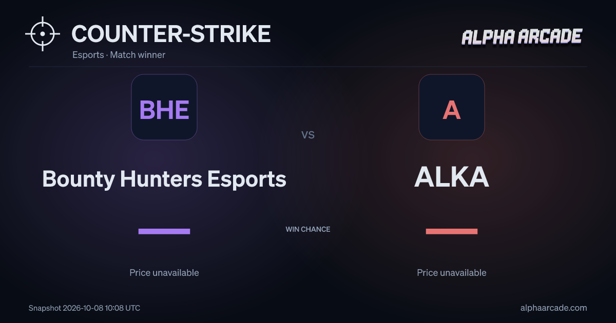 COUNTER-STRIKE: Bounty Hunters Esports — / ALKA —