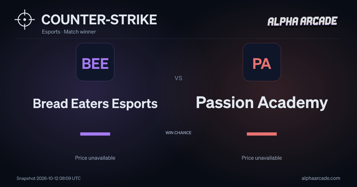 COUNTER-STRIKE: Bread Eaters Esports — / Passion Academy —