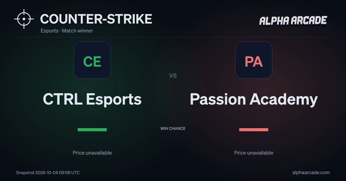 COUNTER-STRIKE: CTRL Esports — / Passion Academy —