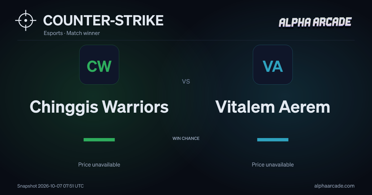 COUNTER-STRIKE: Chinggis Warriors — / Vitalem Aerem —