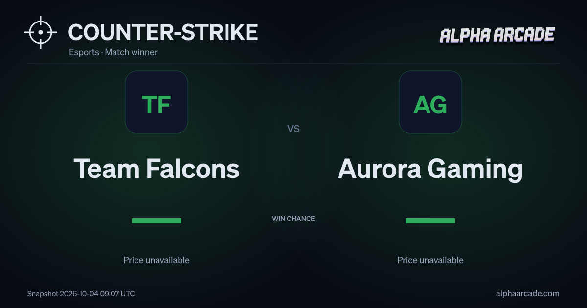 COUNTER-STRIKE: Team Falcons — / Aurora Gaming —