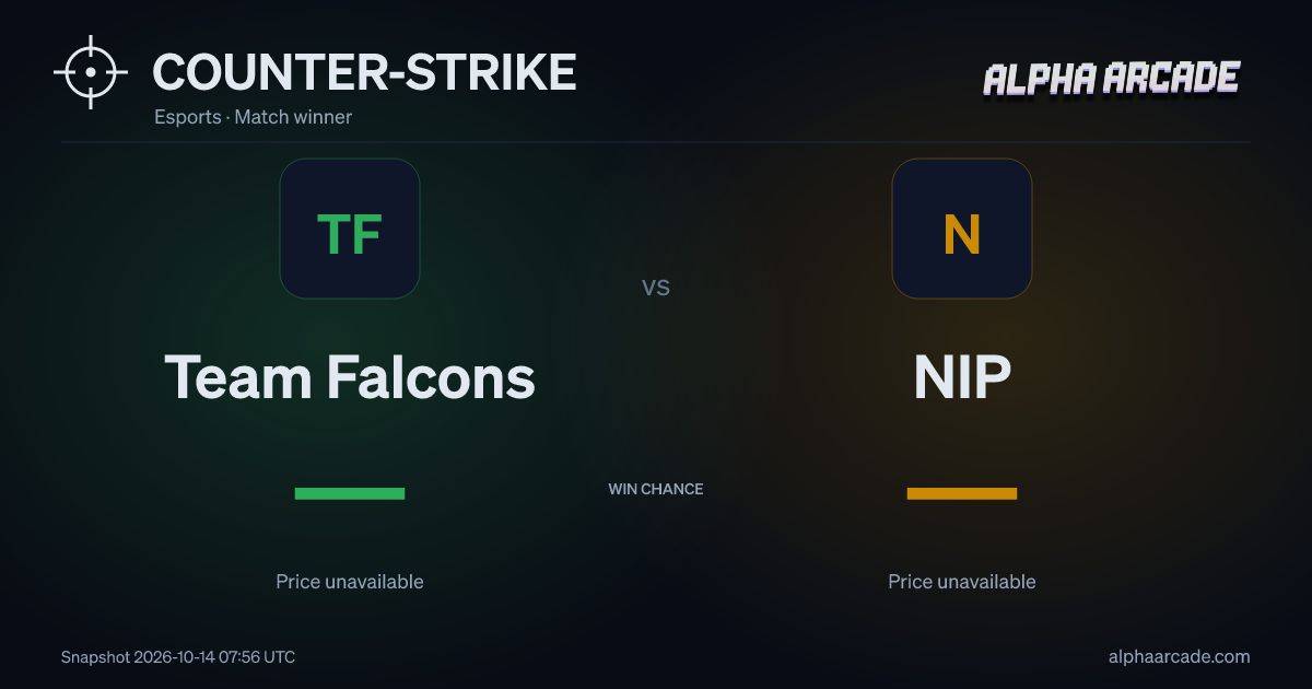 COUNTER-STRIKE: Team Falcons — / NIP —