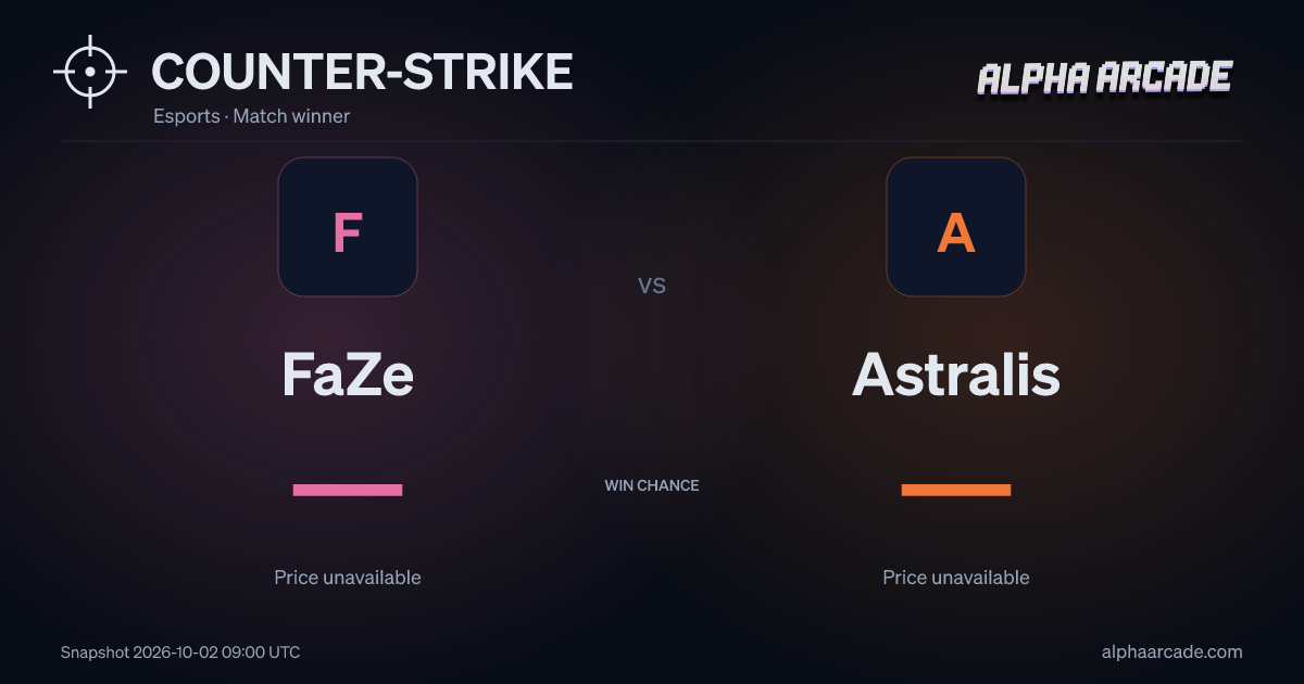 COUNTER-STRIKE: FaZe — / Astralis —