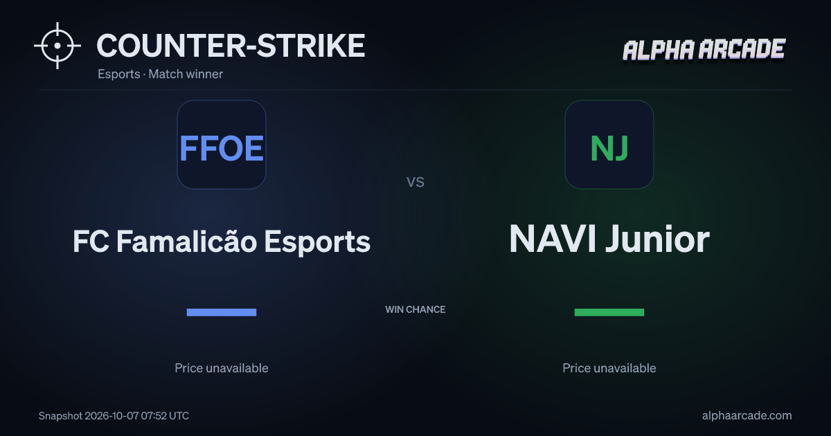 COUNTER-STRIKE: FC Famalicão Esports — / NAVI Junior —