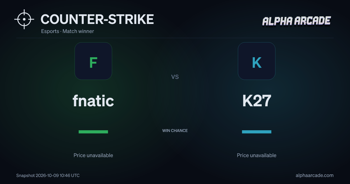 COUNTER-STRIKE: fnatic — / K27 —