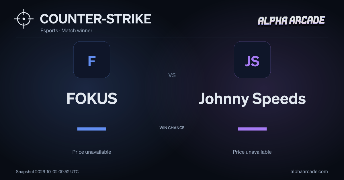 COUNTER-STRIKE: FOKUS — / Johnny Speeds —