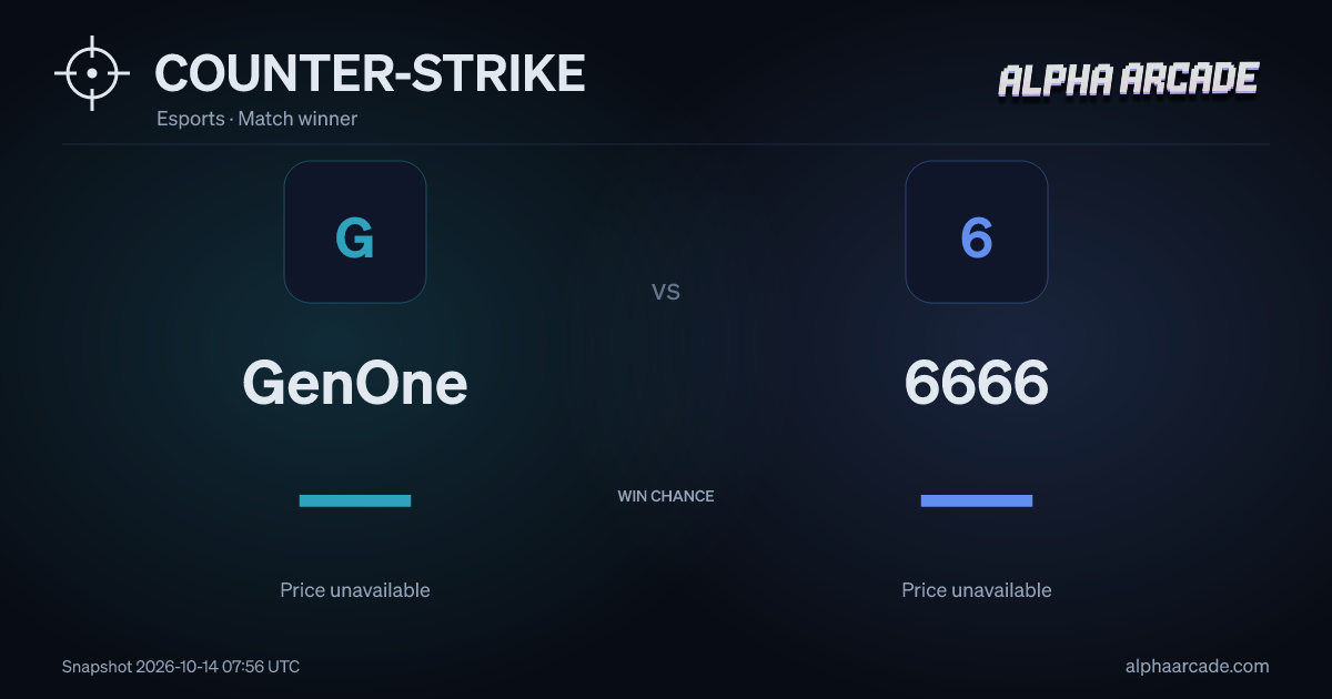 COUNTER-STRIKE: GenOne — / 6666 —