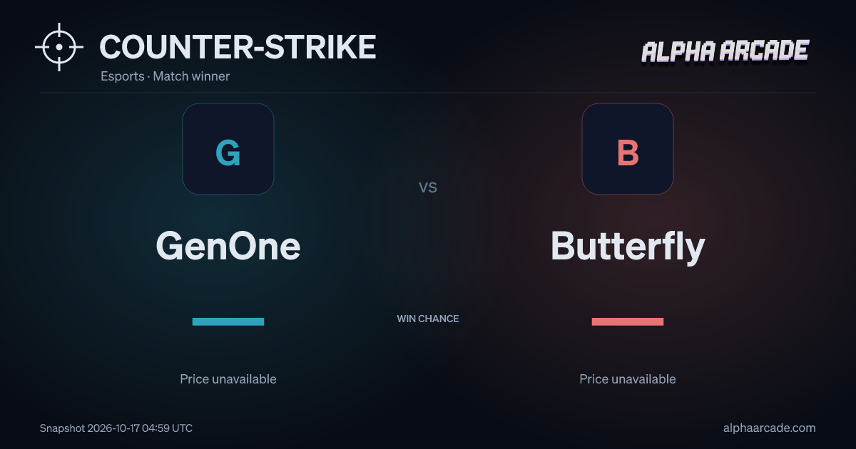COUNTER-STRIKE: GenOne — / Butterfly —