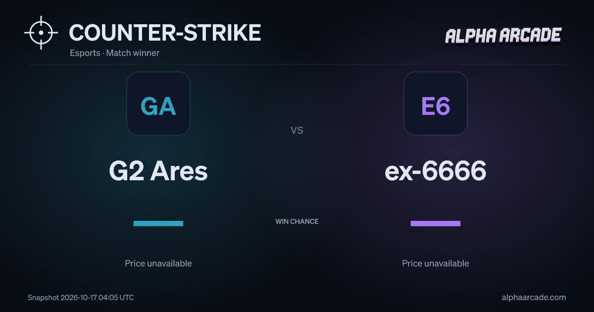 COUNTER-STRIKE: G2 Ares — / ex-6666 —