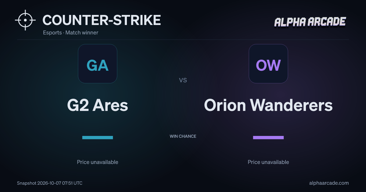 COUNTER-STRIKE: G2 Ares — / Orion Wanderers —