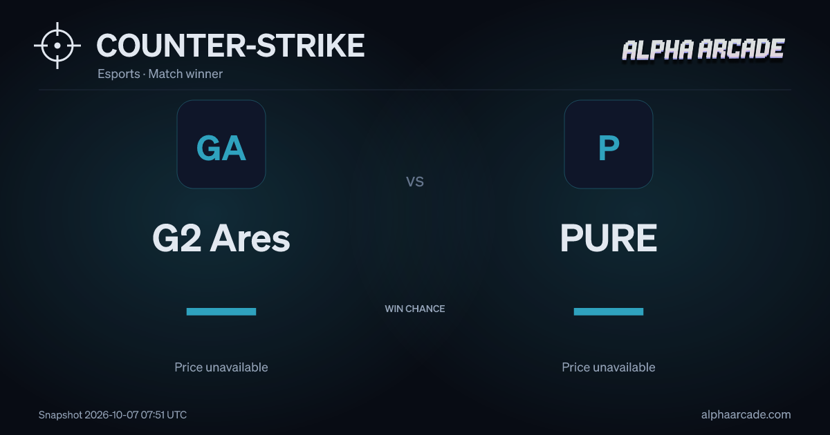 COUNTER-STRIKE: G2 Ares — / PURE —