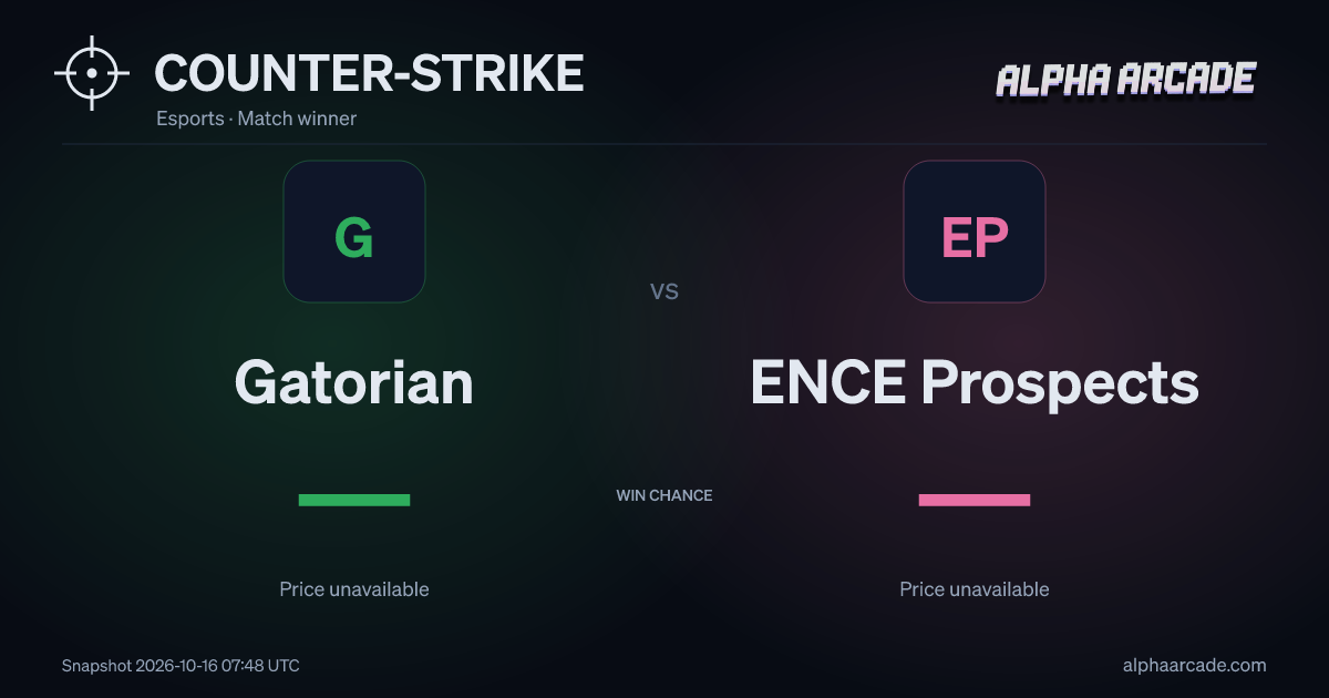 COUNTER-STRIKE: Gatorian — / ENCE Prospects —