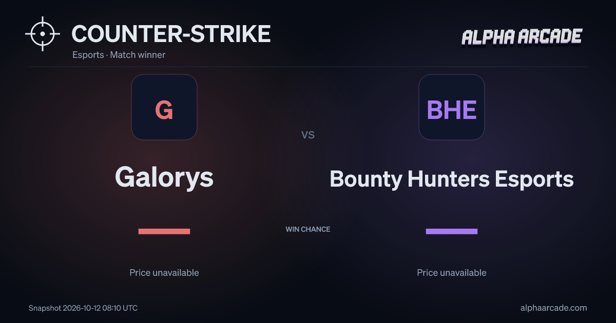 COUNTER-STRIKE: Galorys — / Bounty Hunters Esports —