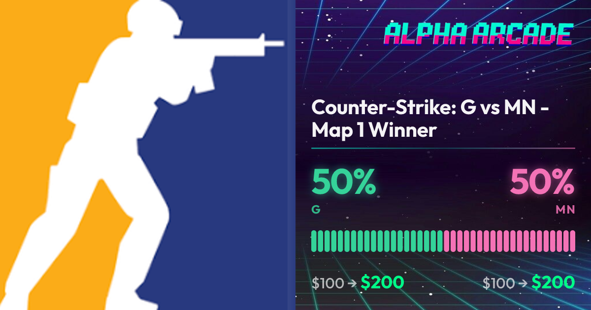 YES 50% / NO 50%