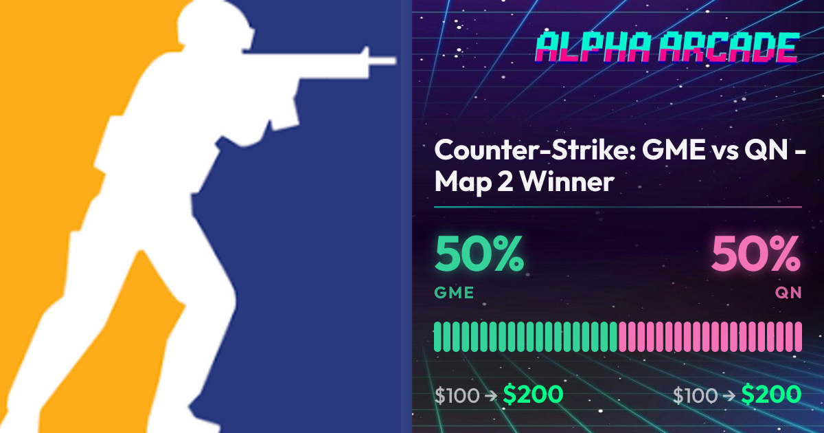 YES 50% / NO 50%