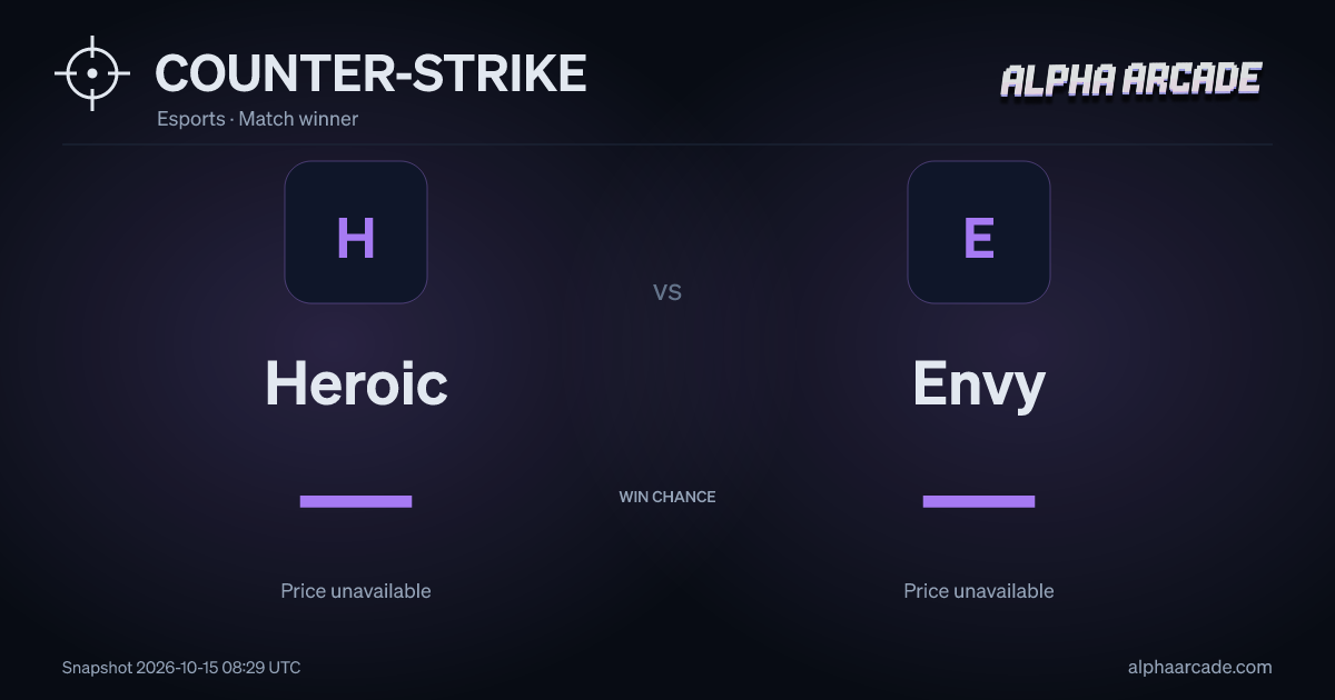 COUNTER-STRIKE: Heroic — / Envy —