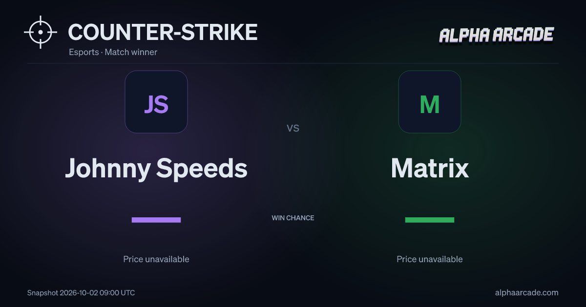 COUNTER-STRIKE: Johnny Speeds — / Matrix —