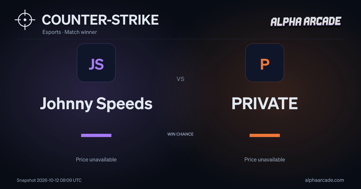 COUNTER-STRIKE: Johnny Speeds — / PRIVATE —