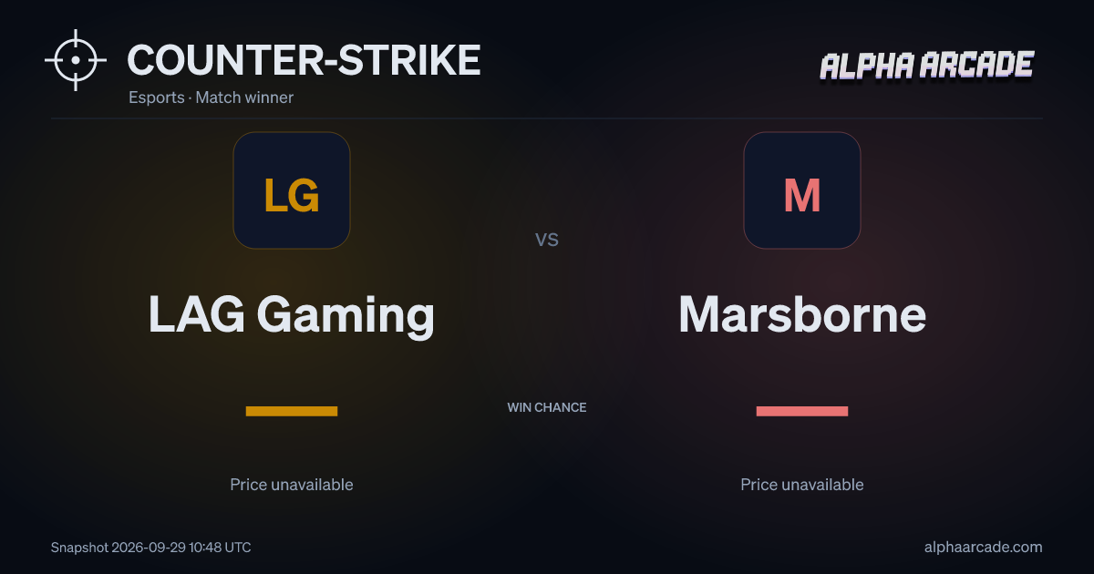 COUNTER-STRIKE: LAG Gaming — / Marsborne —