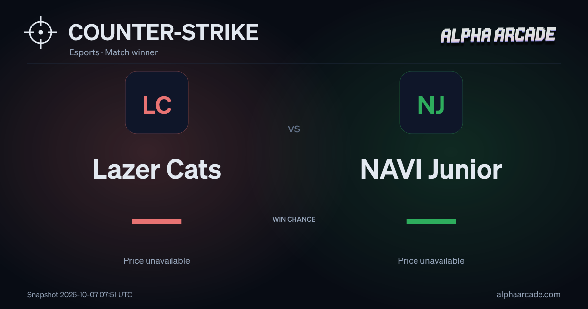 COUNTER-STRIKE: Lazer Cats — / NAVI Junior —