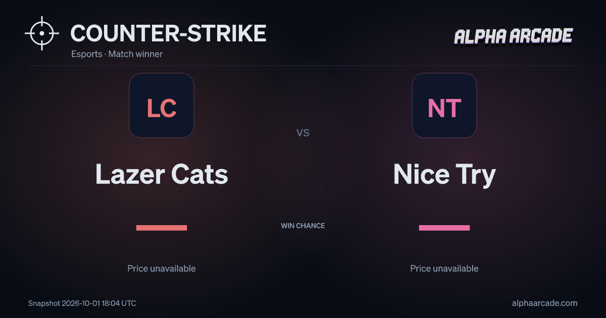 COUNTER-STRIKE: Lazer Cats — / Nice Try —