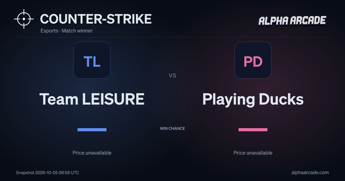 COUNTER-STRIKE: Team LEISURE — / Playing Ducks —