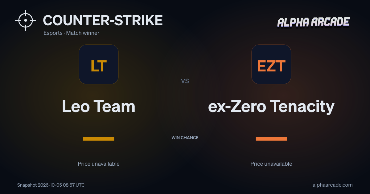 COUNTER-STRIKE: Leo Team — / ex-Zero Tenacity —