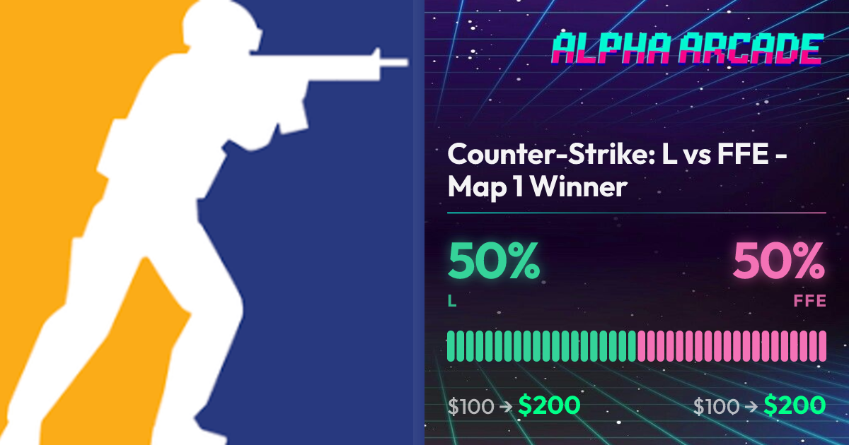 YES 50% / NO 50%