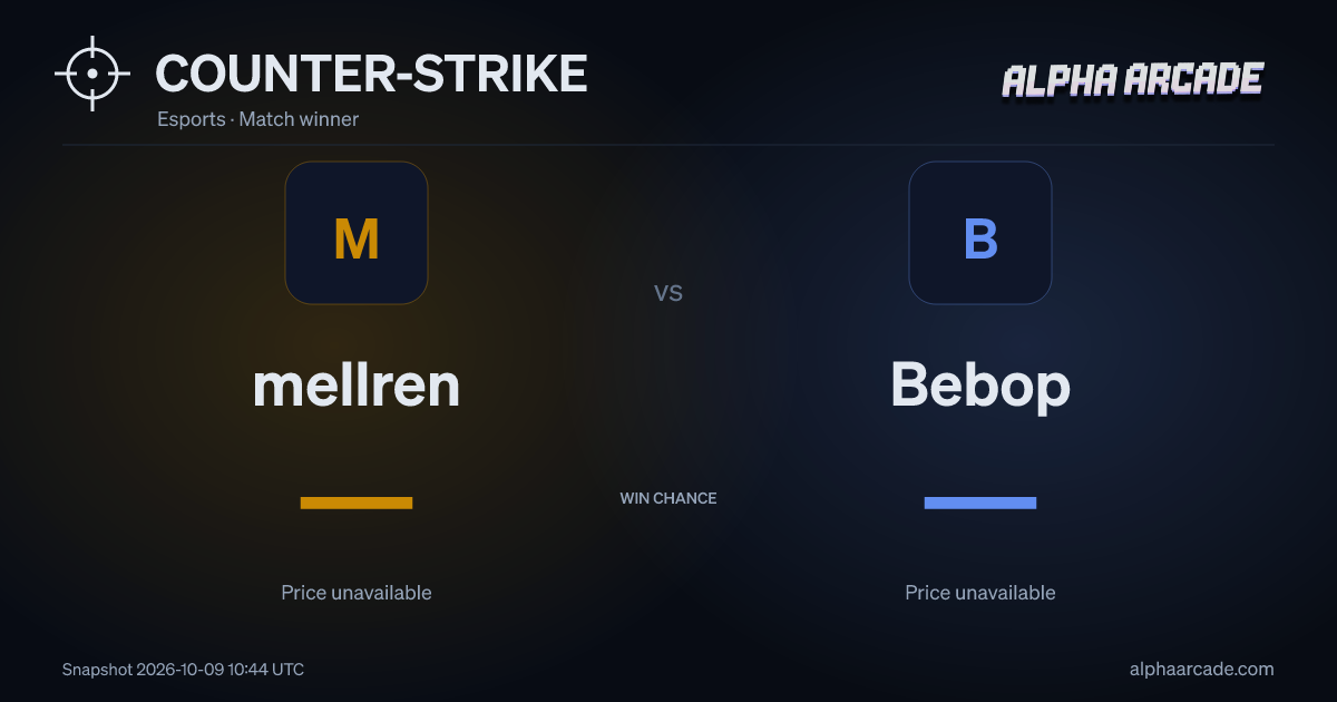 COUNTER-STRIKE: mellren — / Bebop —