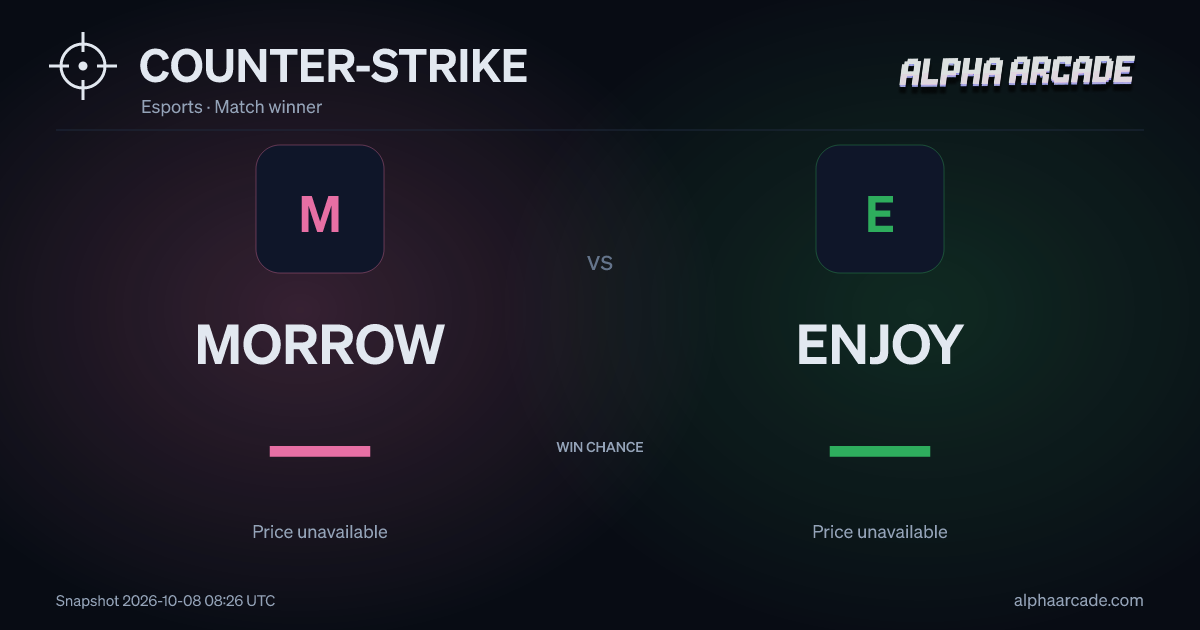 COUNTER-STRIKE: MORROW — / ENJOY —