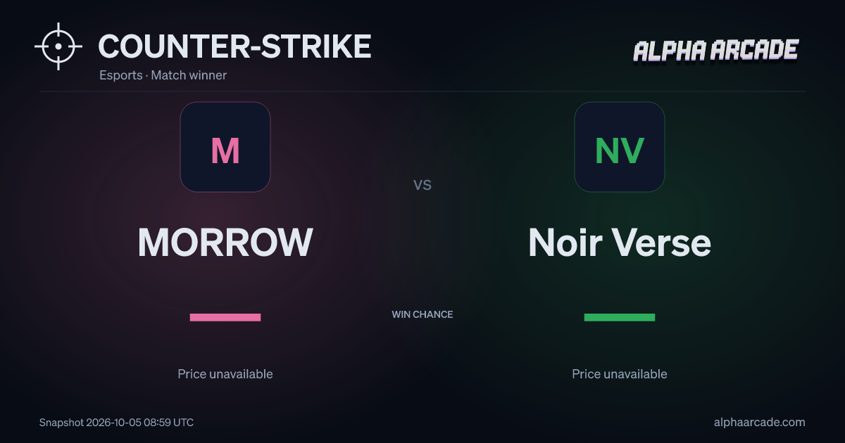 COUNTER-STRIKE: MORROW — / Noir Verse —