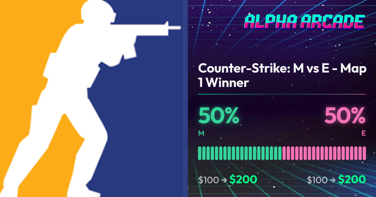 YES 50% / NO 50%