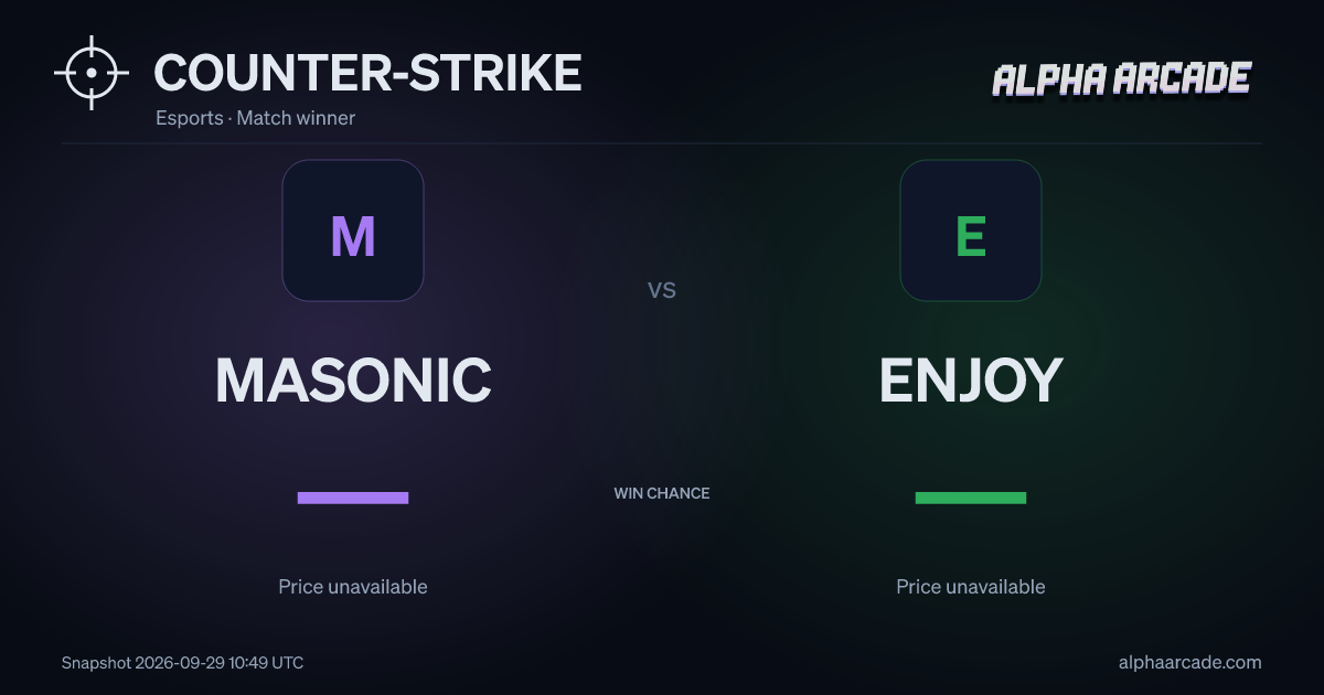 COUNTER-STRIKE: MASONIC — / ENJOY —