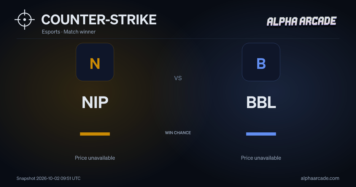 COUNTER-STRIKE: NIP — / BBL —