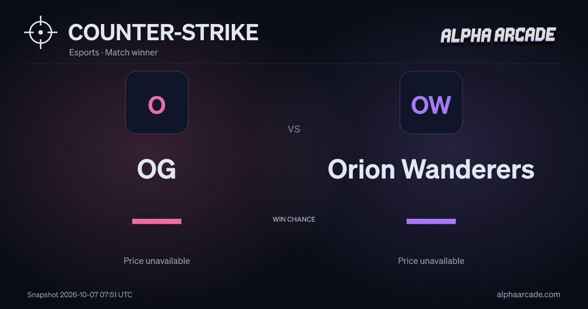 COUNTER-STRIKE: OG — / Orion Wanderers —