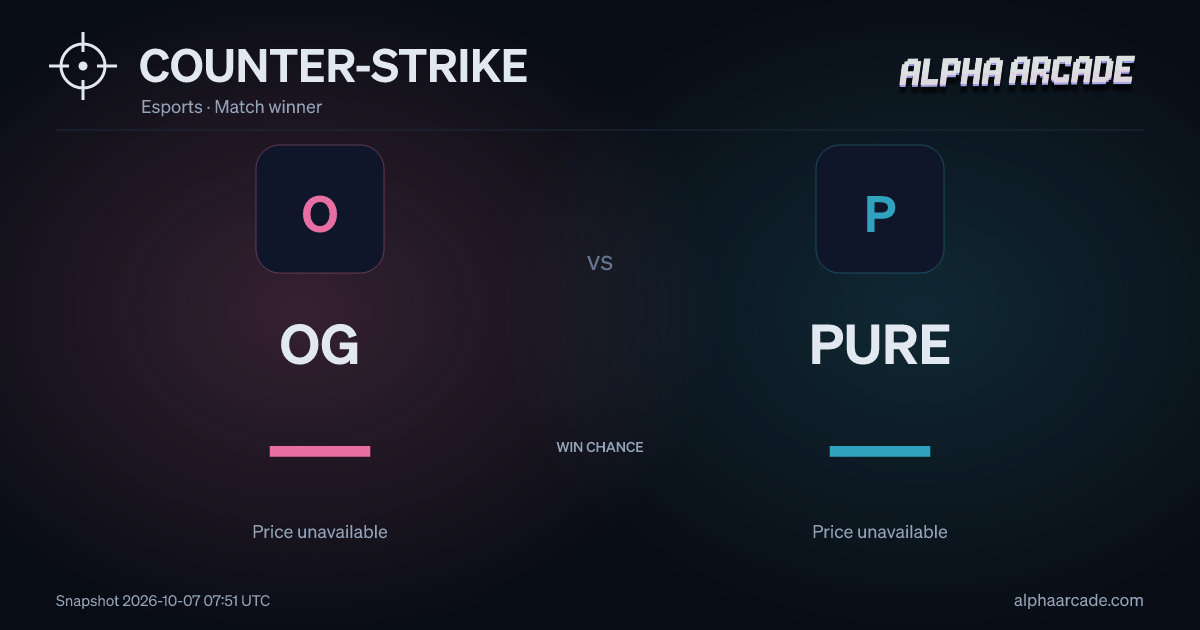 COUNTER-STRIKE: OG — / PURE —