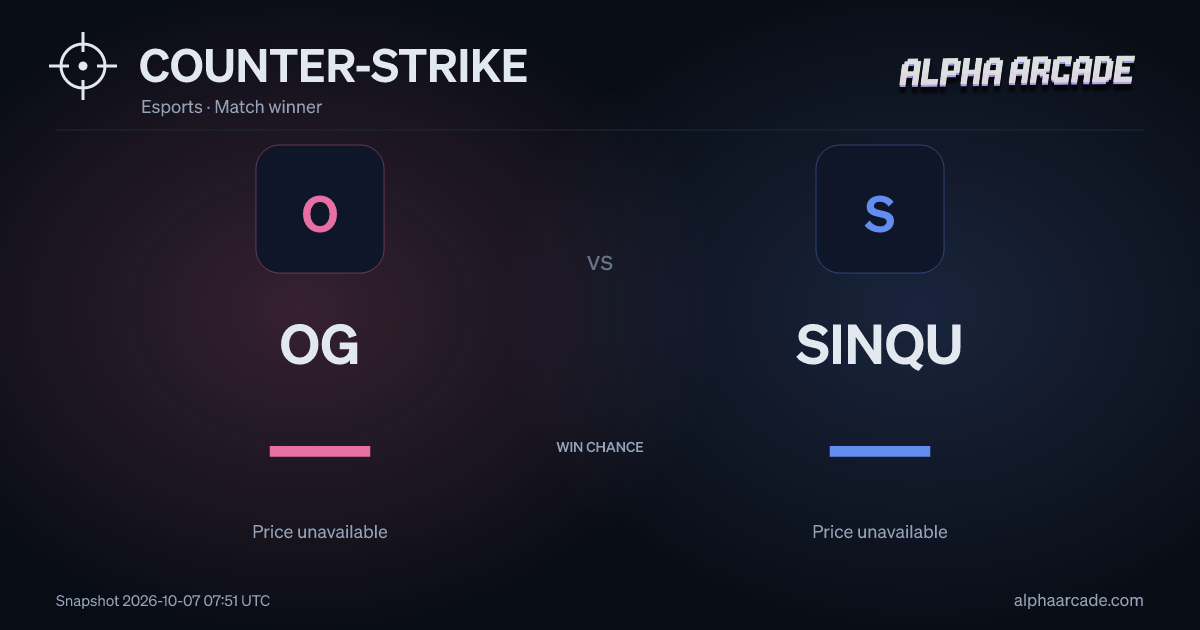 COUNTER-STRIKE: OG — / SINQU —