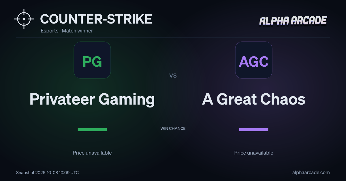 COUNTER-STRIKE: Privateer Gaming — / A Great Chaos —