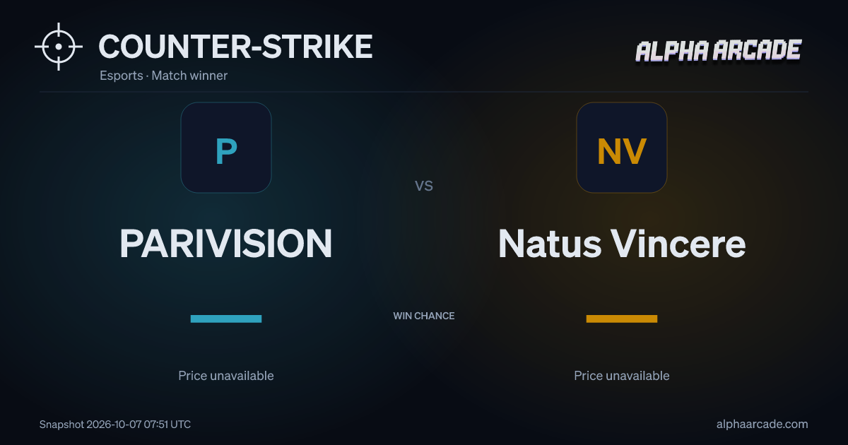 COUNTER-STRIKE: PARIVISION — / Natus Vincere —