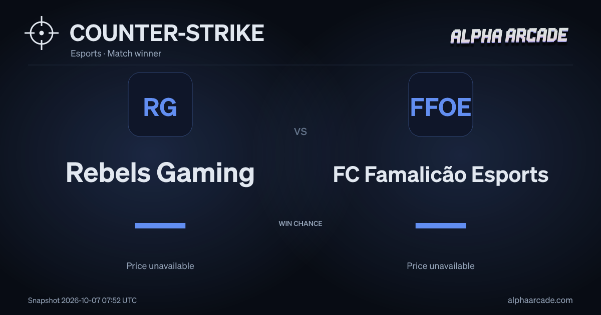 COUNTER-STRIKE: Rebels Gaming — / FC Famalicão Esports —