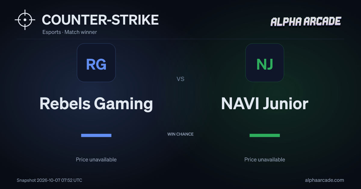 COUNTER-STRIKE: Rebels Gaming — / NAVI Junior —