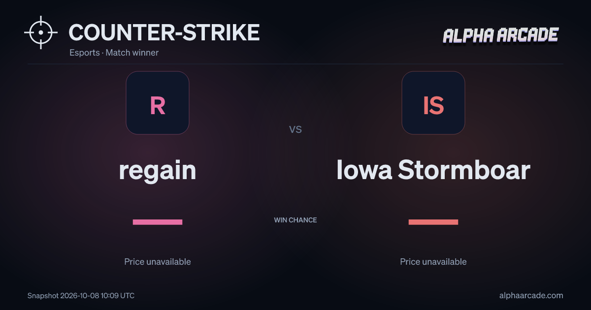 COUNTER-STRIKE: regain — / Iowa Stormboar —