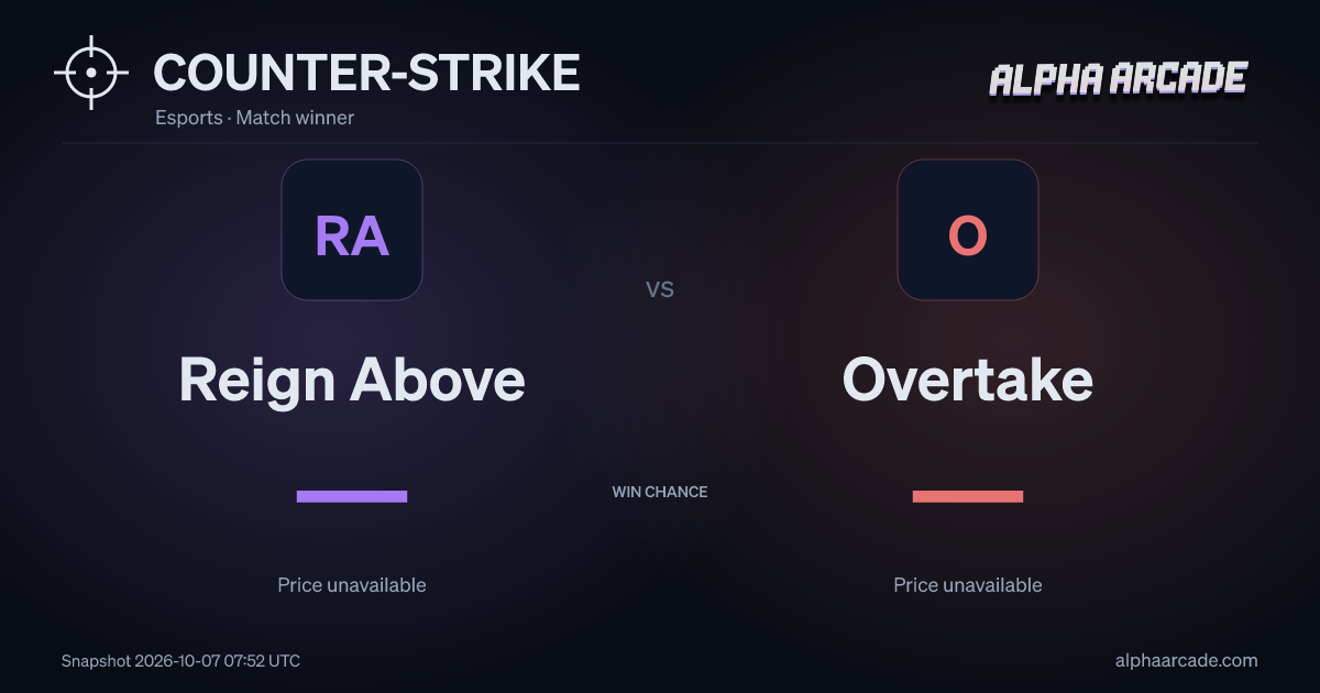 COUNTER-STRIKE: Reign Above — / Overtake —