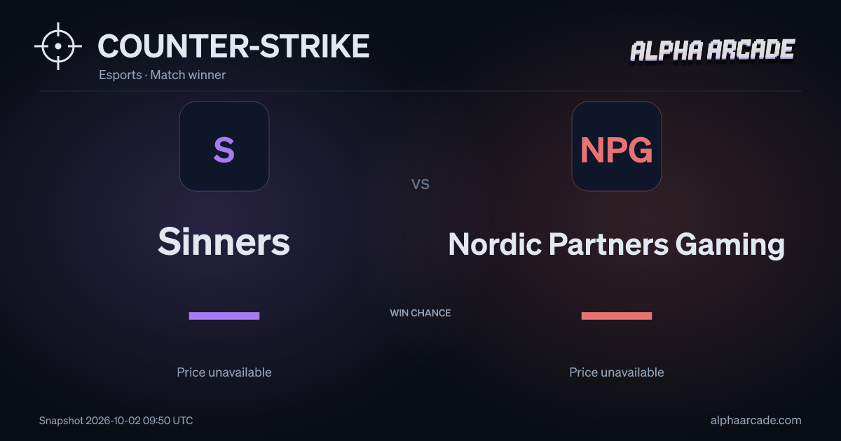 COUNTER-STRIKE: Sinners — / Nordic Partners Gaming  —
