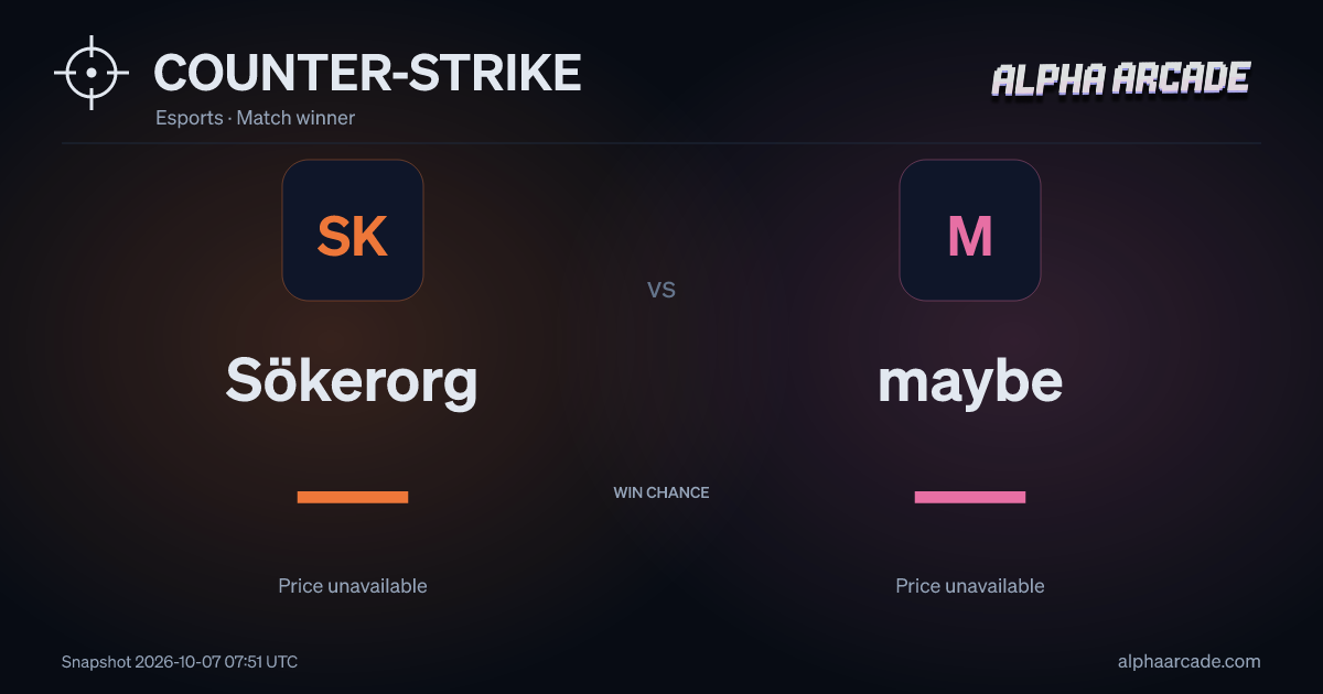 COUNTER-STRIKE: Sökerorg — / maybe —
