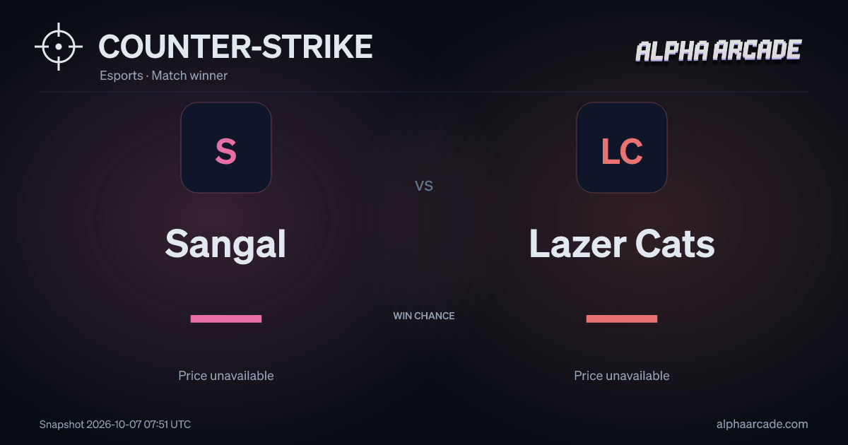 COUNTER-STRIKE: Sangal — / Lazer Cats —