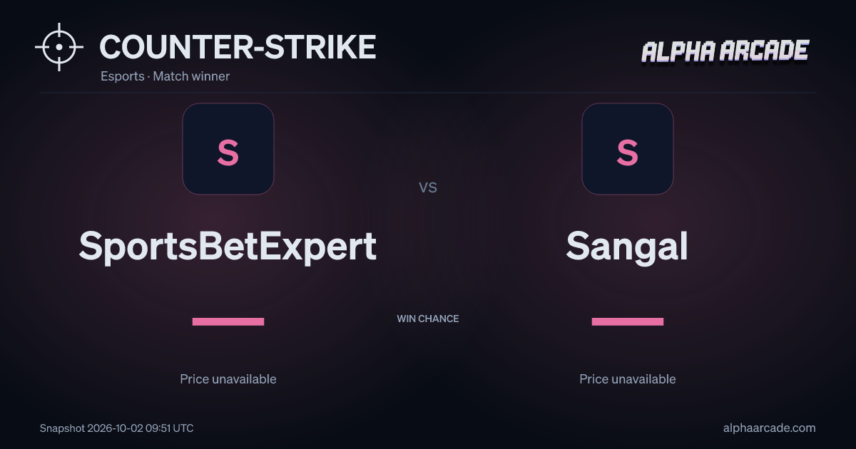COUNTER-STRIKE: SportsBetExpert — / Sangal —